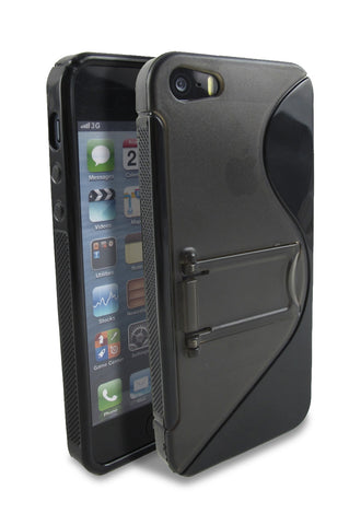 Apple iPhone 5 / 5s Stealth Fit TPU Case w/ Stand