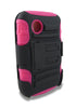 LG Aspire / 306G / 305C Dual Form Holster Case w/ Stand