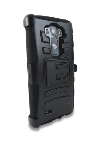 LG G Flex 2 Dual Form Holster Case w/ Stand