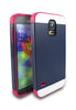 NavyBlue-Pink Samsung Galaxy S5 Colour Case 01