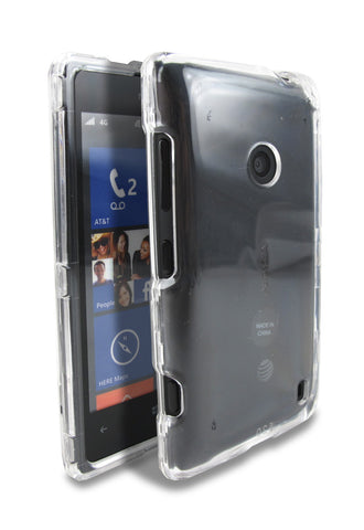 Nokia Lumia 520 Crystal Shell Case Clear