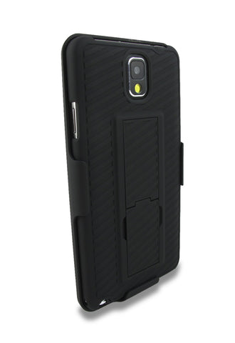 Samsung Galaxy Note 3 Fuse Holster Case w/ Stand