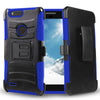 ZTE Blade X2 Max Dual Form Holster Case w/ Stand