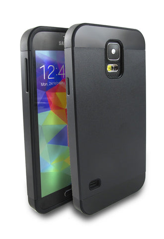 Black Samsung Galaxy S5 Colour Case 01